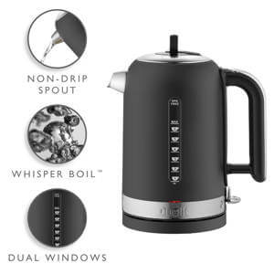 Dualit Matt Black Classic Kettle